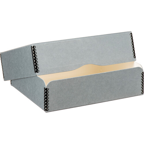 Archival Methods Deep 3" Flat Storage Box 04510 B&H