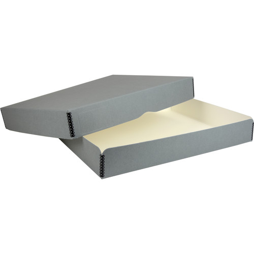 Archival Methods Deep 3" Flat Storage Box 04519 B&H