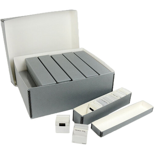 Archival Methods 35mm Slide Storage Kits Holds 2400 072400GY