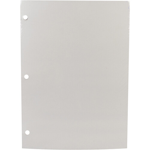 Archival Methods Archival 3-Hole Mounting Pages (White 11 x 8