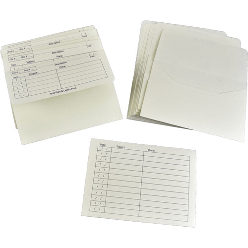 Archival Methods Archive Envelopes (5 x 7