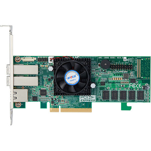 Areca ARC-1886-8X 8-Port PCIe Gen 4.0 Tri-Mode RAID Adapter