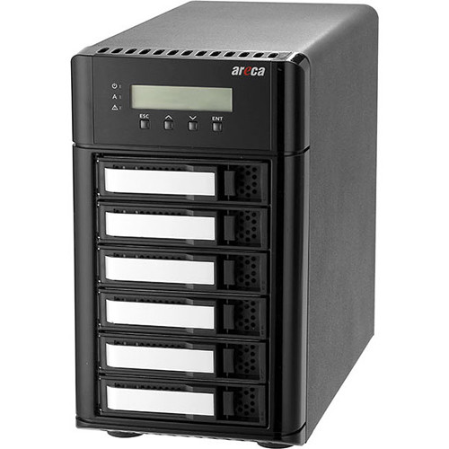 Areca ARC-8050T3 60TB 6-Bay Thunderbolt 3 RAID Array (6 x 10TB)