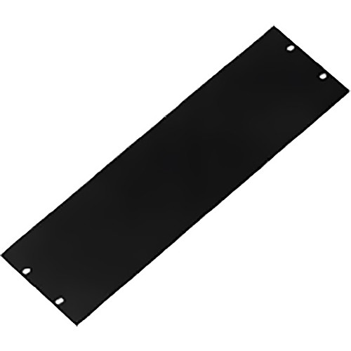 Argosy Blank Panel Cover with Logo (3 RU Black)