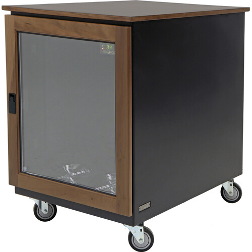 Argosy IsoBox PRO12 with Right-Hand Door Swing (12 RU Walnut Trim)