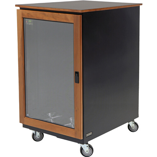 Argosy IsoBox PRO18 with Left-Hand Door Swing (18 RU Cherry Trim)