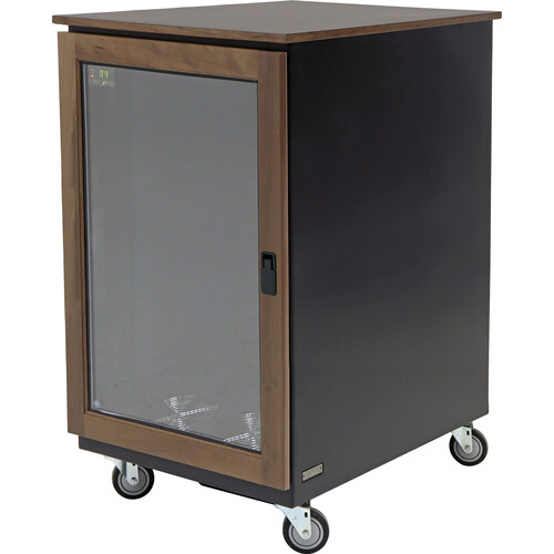 Argosy IsoBox PRO18 with Left-Hand Door Swing (18 RU Walnut Trim)