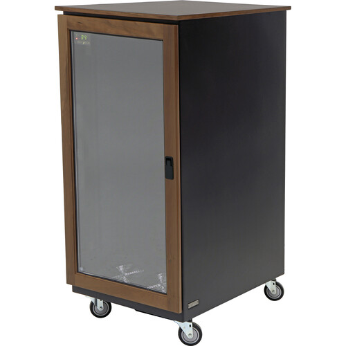 Argosy IsoBox PRO24 with Left-Hand Door Swing (24 RU Walnut Trim)