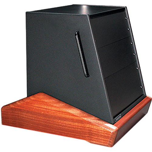 Argosy Rack 'N Roll 10 RU Forward-Facing Rackmount (Mahogany Hardwood)