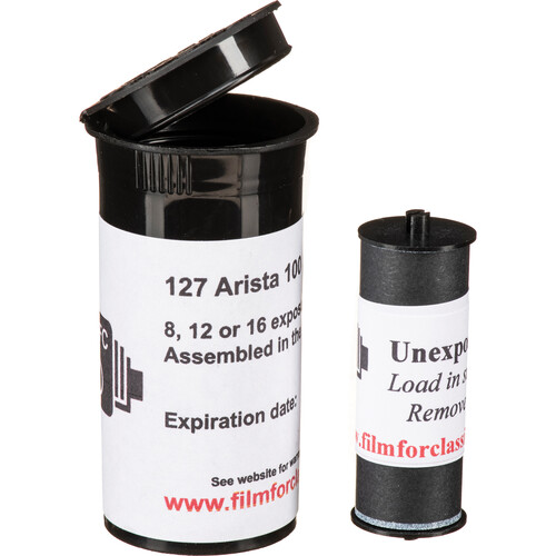 Film for Classics EDU Ultra 100 Black and White Negative Film (127 Roll Film)