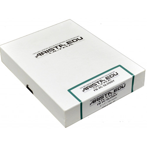 Arista EDU Ultra VC Fiber-Base Black & White Photo Paper (Glossy 5 x 7
