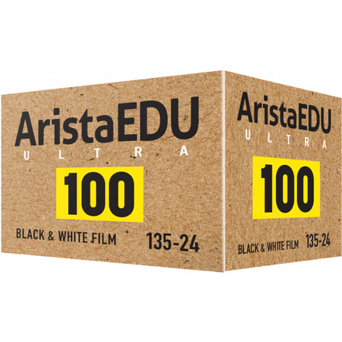 Arista EDU Ultra 100 Black and White Negative Film (35mm Roll Film 24 Exposures)