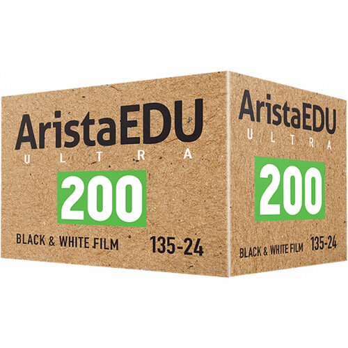 Arista EDU Ultra 200 Black and White Negative Film (35mm Roll Film 24 Exposures)