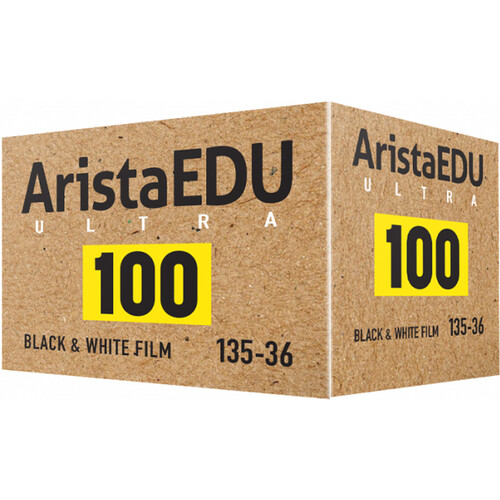 Arista EDU Ultra 100 Black and White Negative Film (35mm Roll Film 36 Exposures)
