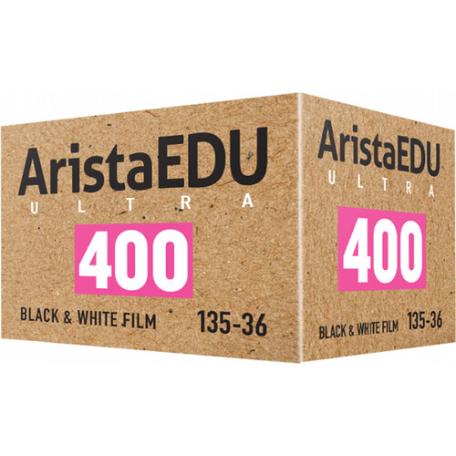 Arista EDU Ultra 400 Black and White Negative Film (35mm Roll Film 36 Exposures)