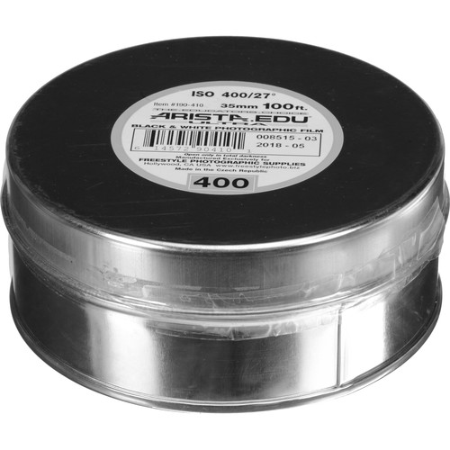 Arista EDU Ultra 400 Black and White Negative Film (35mm Roll Film 100' Roll)