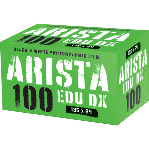 Arista EDU DX 100 Black and White Negative Film (35mm Roll Film 24 Exposures)