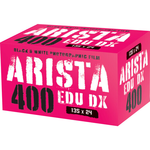 Arista EDU DX 400 Black and White Negative Film (35mm Roll Film 24 Exposures)