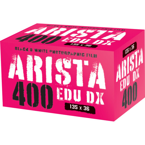 Arista EDU DX 400 Black and White Negative Film (35mm Roll Film 36 Exposures)