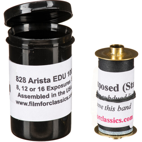 Film for Classics EDU Ultra 100 Black and White Negative Film (828 Roll Film)