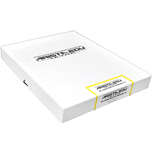 Arista EDU Ultra Graded RC Paper (Semi-Matte Grade 3 8 x 10