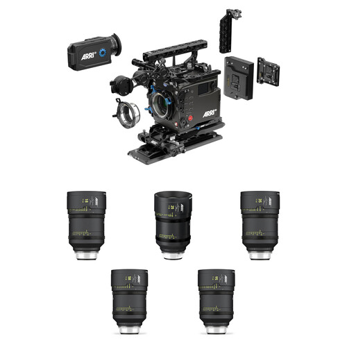 ARRI 5 x Signature Primes & ALEXA 35 Production Set (Feet 15mm Studio)