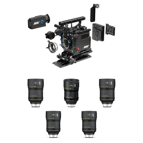 ARRI 5 x Signature Primes & ALEXA 35 Production Set (Feet 19mm Studio)