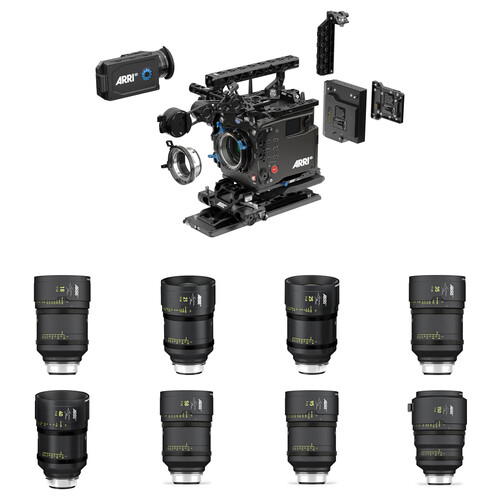 ARRI 8 x Signature Primes & ALEXA 35 Production Set (Feet 19mm Studio)