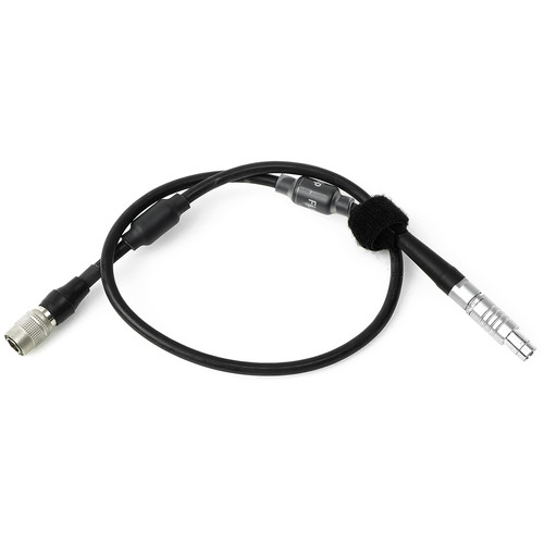 ARRI 24V 4-Pin Hirose-Type Male to 3-Pin Fischer-Type Female Power Cable (20