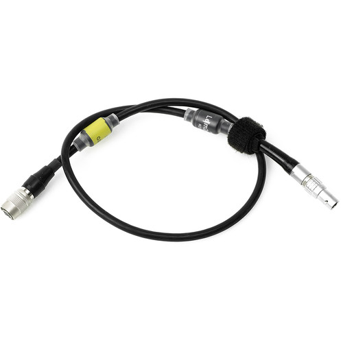 ARRI 12V 2-Pin LEMO-Type Male to 4-Pin Hirose-Type (Female) Power Cable (20