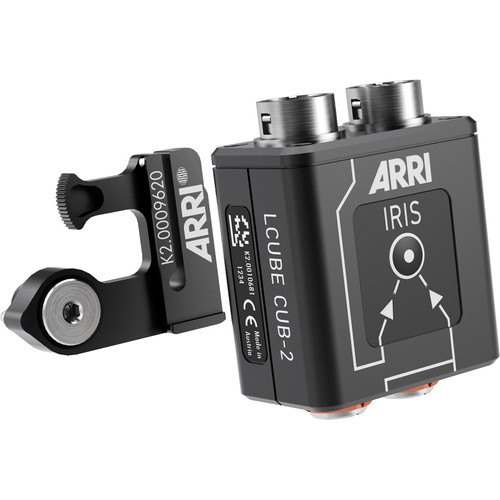 ARRI LCUBE CUB-2 LBUS to 12-Pin Hirose-Type Converter with Bracket