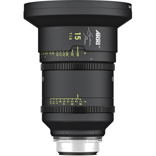 ARRI Signature Prime 15mm T1.8 Lens (Focus Marks in Feet)