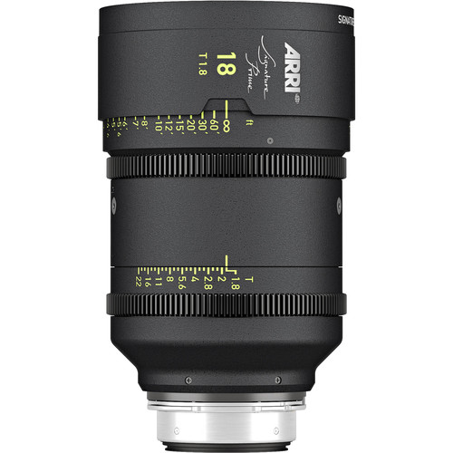 ARRI Signature Prime 18mm T1.8 Lens (Focus Marks in Feet)
