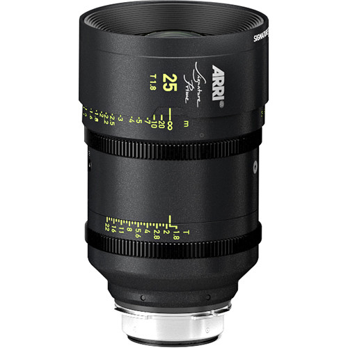 ARRI Signature Prime 25mm T1.8 Lens (Focus Marks in Feet)