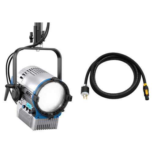 ARRI L7-C Plus RGB LED Fresnel Light with 23' Power Cord Kit (Blue/Silver Manual)