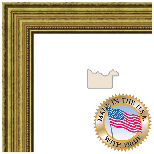 ART TO FRAMES 4159 Gold Foil on Pine Photo Frame (11 x 17