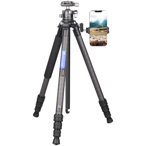 ARTCISE NS30C Compact Carbon Fiber Tripod with NB34 Ball Head