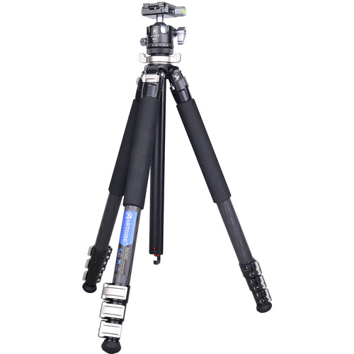 ARTCISE NS50CF Carbon Fiber Travel Tripod with Low-Profile Ball Head