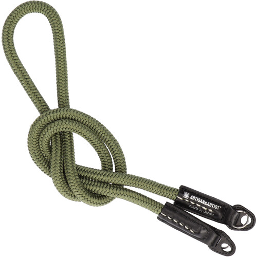 Artisan & Artist Silk Cord Strap (Khaki 38.6