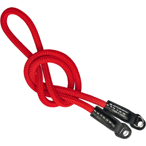 Artisan & Artist Silk Cord Strap (Red 38.6