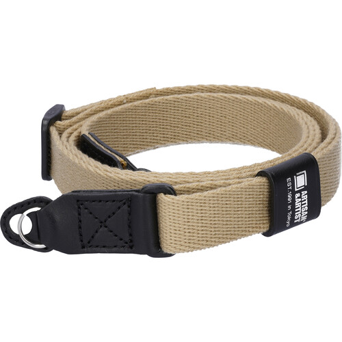 Artisan & Artist ACAM-100AA Slim and Soft Cloth Camera Strap (Beige)