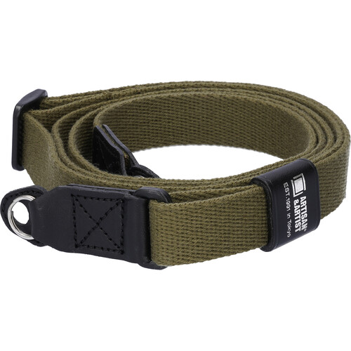Artisan & Artist ACAM-100AA Slim and Soft Cloth Camera Strap (Khaki)
