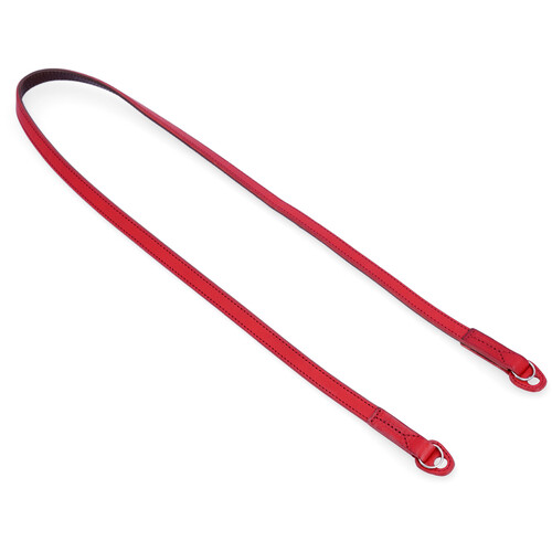 Artisan & Artist ACAM-280A Italian Leather Camera Strap (Red 34.6
