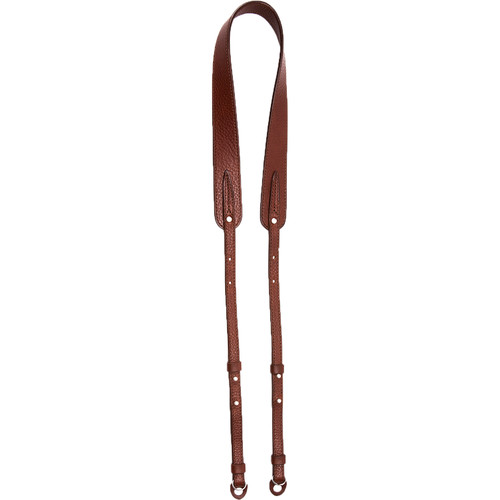 Artisan & Artist Three-Length Adjustable Leather Strap (Brown)