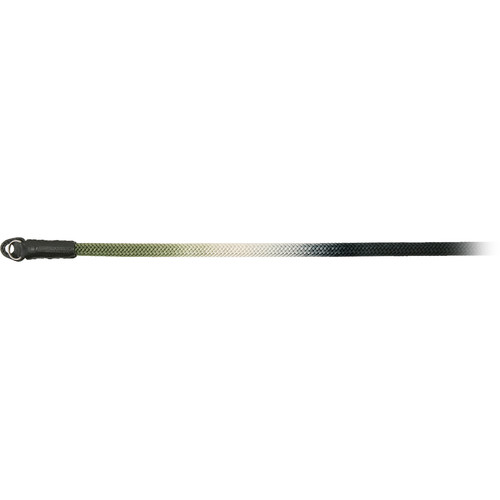 Artisan & Artist ACAM-316G Graduated-Color Silk Cord Camera Strap (Black/Khaki)