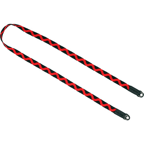 Artisan & Artist Sasanami Silk Strap (Black/Red 47.2