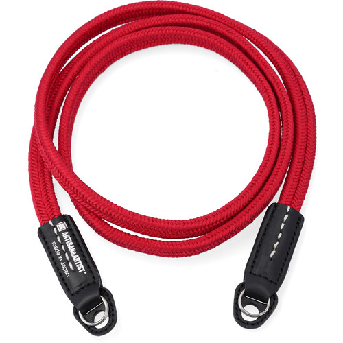 Artisan & Artist ACAM-320A Silk Cord Camera Strap (Red)
