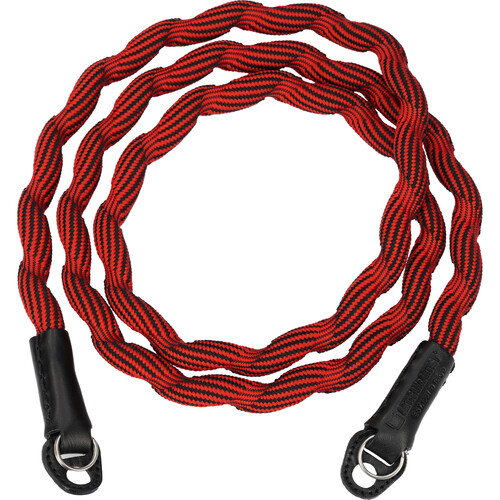 Artisan & Artist Spiral Cord Strap (Red/Black 47.2