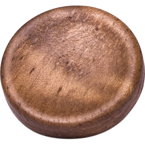Artisan Obscura Soft Shutter Release Button (Small Concave Threaded Walnut Wood)