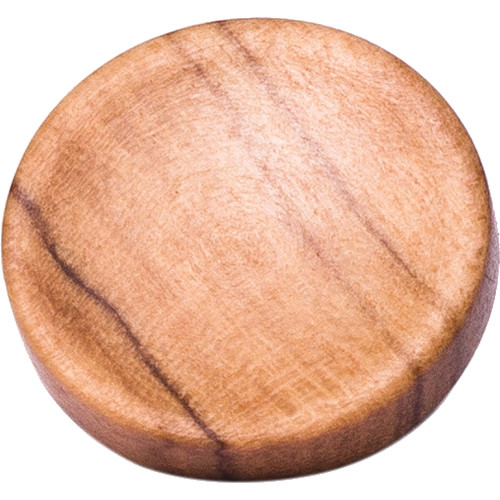 Artisan Obscura Soft Shutter Release Button (Large Concave Threaded Wild Olive Wood)